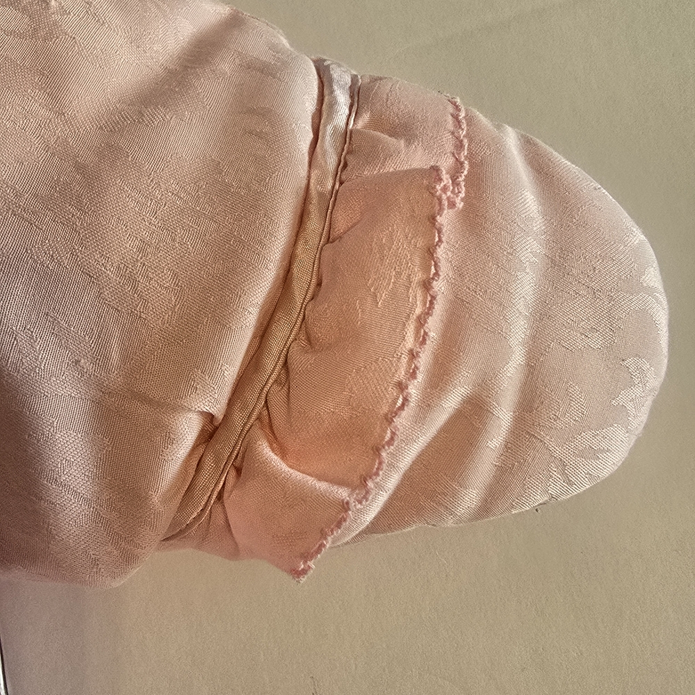 Vintage Quiltex NWT Pink Baby Snowsuit Winter Clean Infant Adorable Size 3-6 M - Picture 8 of 11